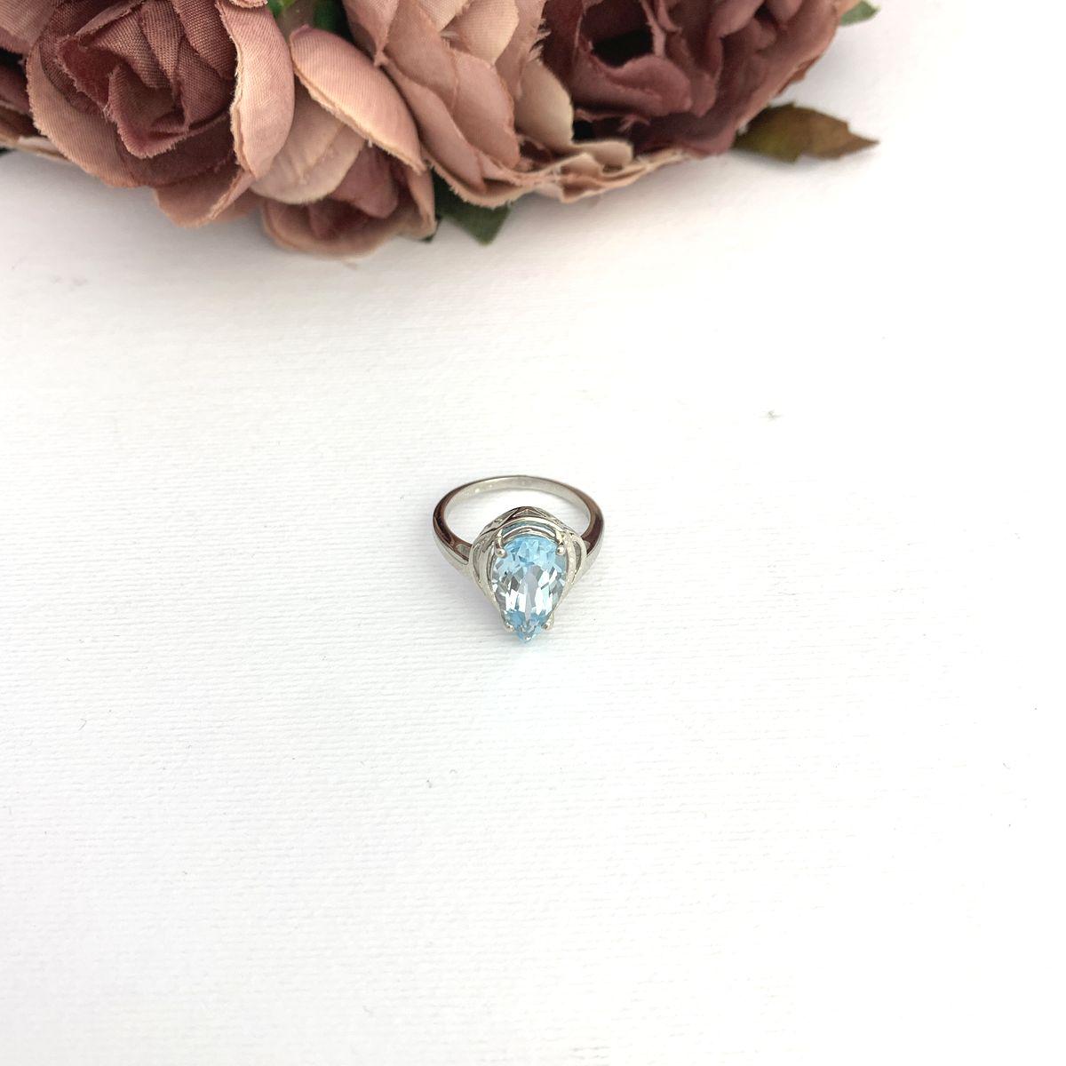 

Серебряное кольцо SilverAlex с натуральным топазом 4.388ct 17 размер