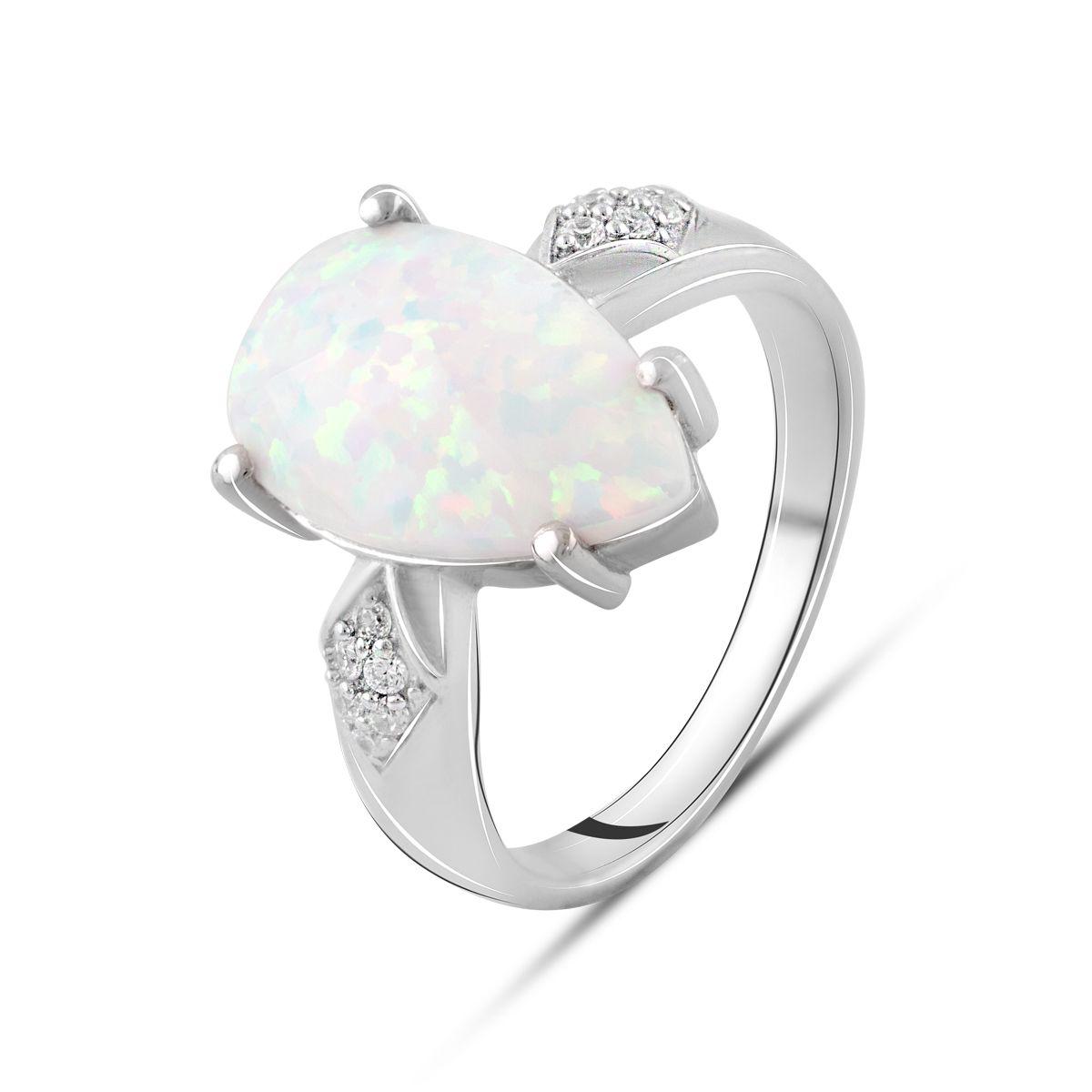 

Серебряное кольцо SilverAlex с опалом 1.975ct 18 размер