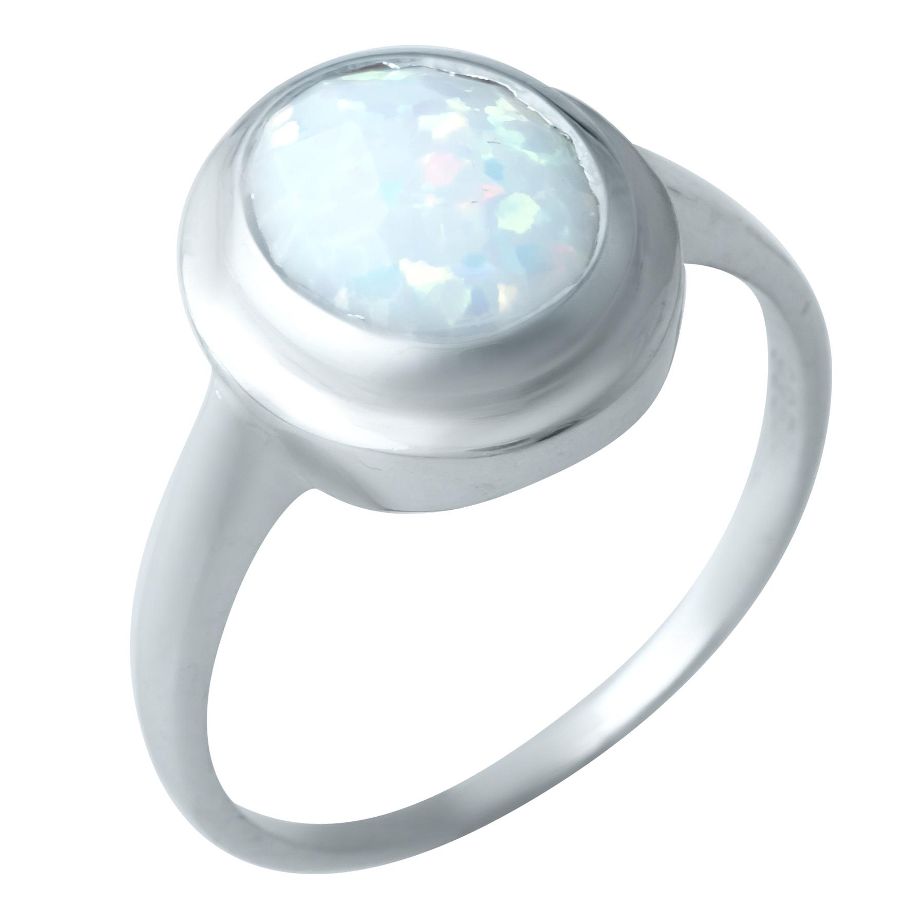 

Серебряное кольцо SilverAlex с опалом 1.1ct 20 размер