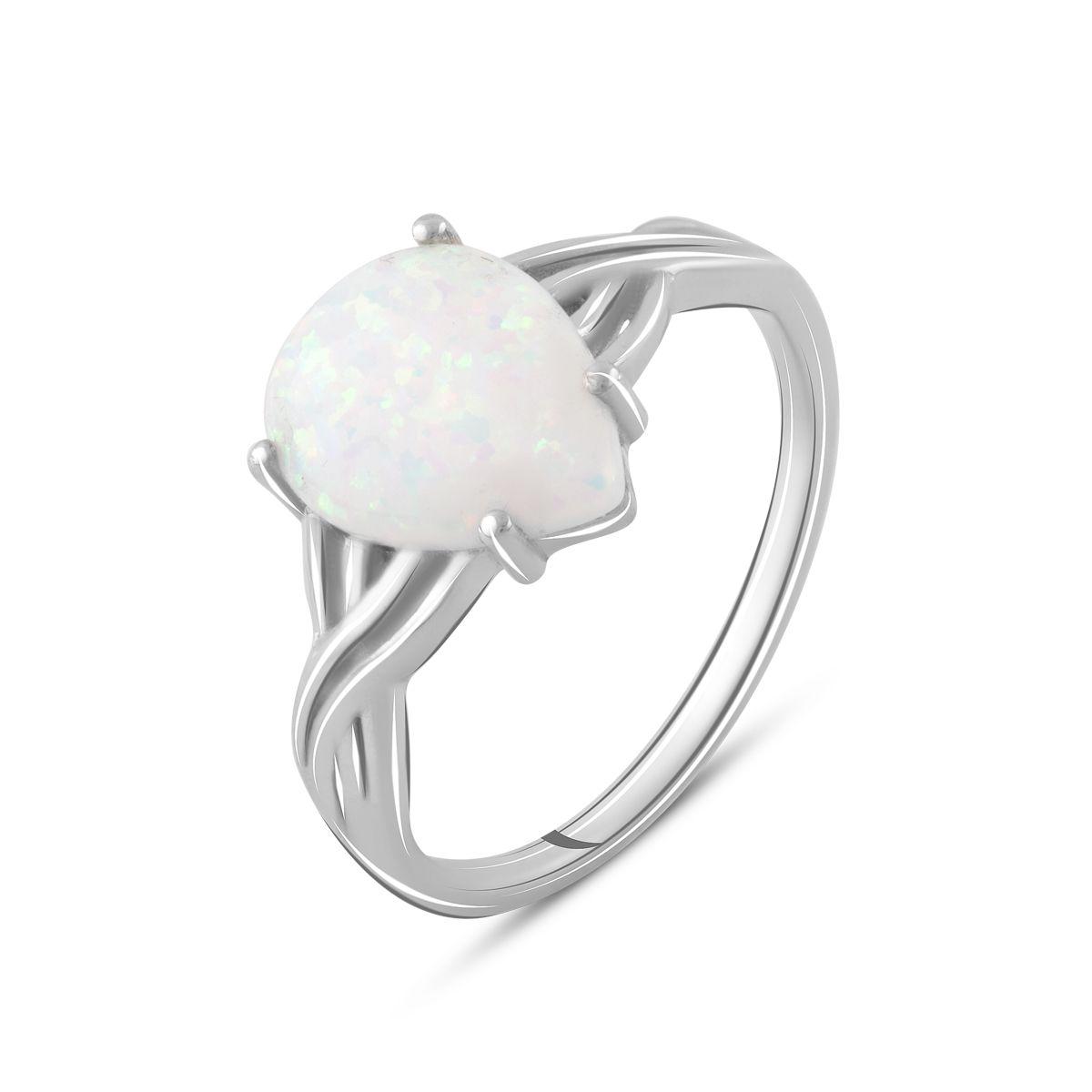 

Серебряное кольцо SilverAlex с опалом 1.48ct 17 размер