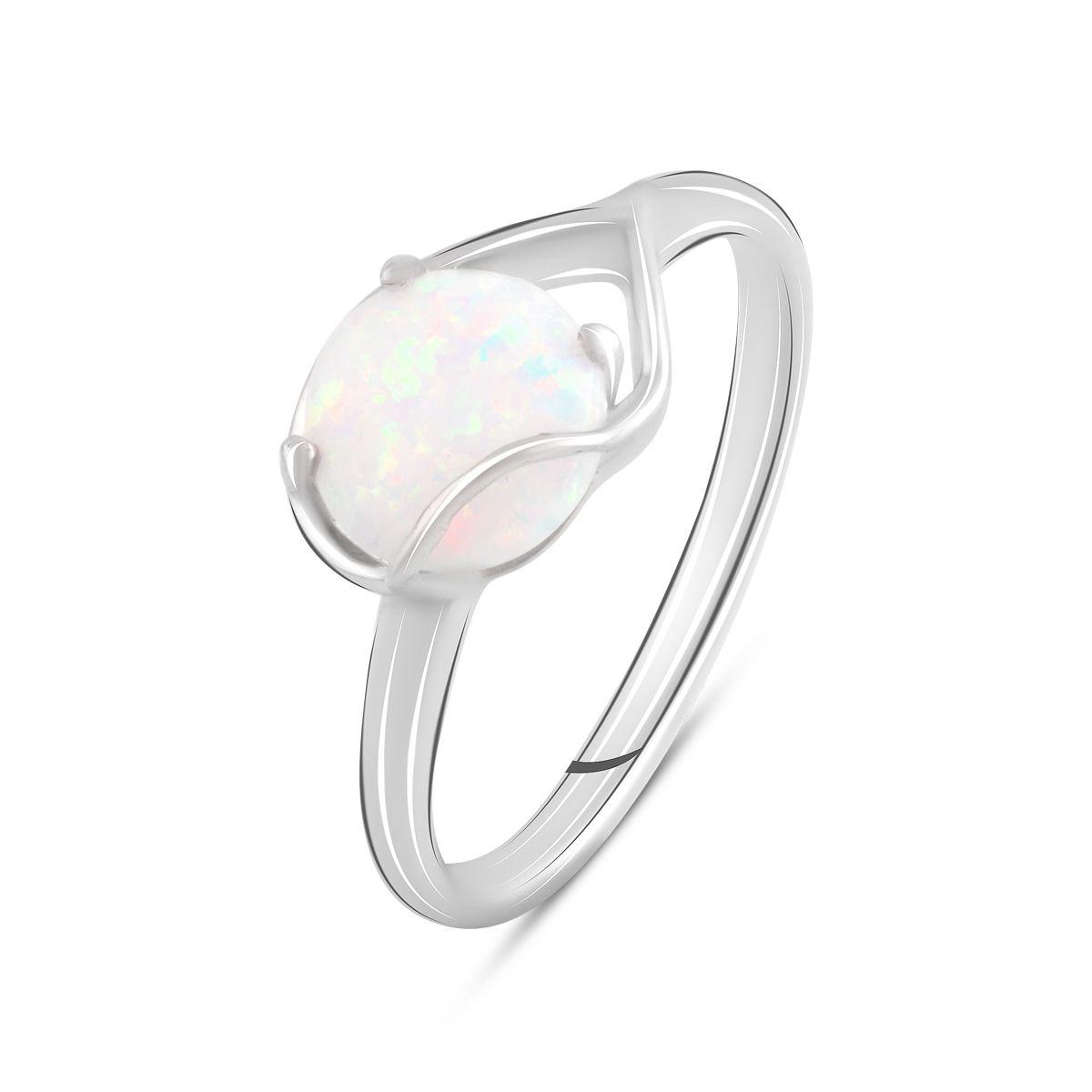 

Серебряное кольцо SilverAlex с опалом 0.725ct 17.5 размер