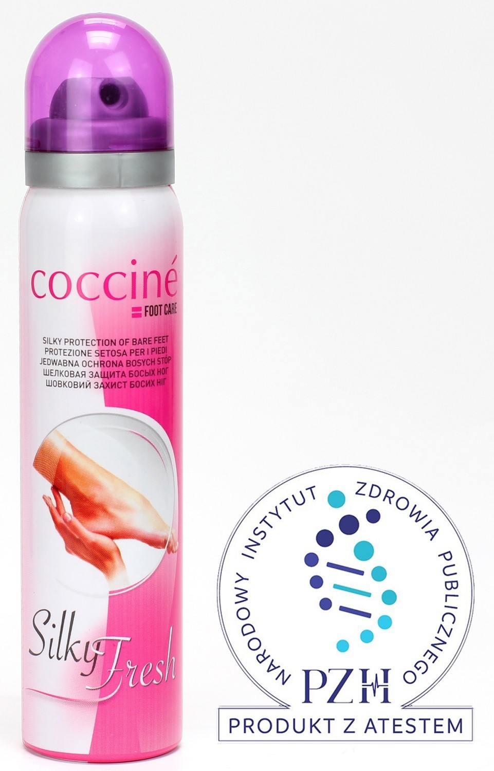 

Пом'якшувальний бальзам для ніг Coccine SILKY FRESH 100мл