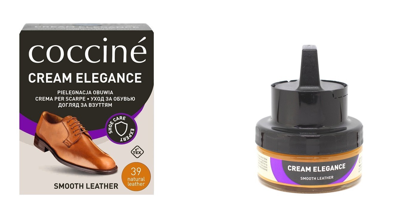 

Крем в банці + губка COCCINE 50ml NATURAL LEATHER