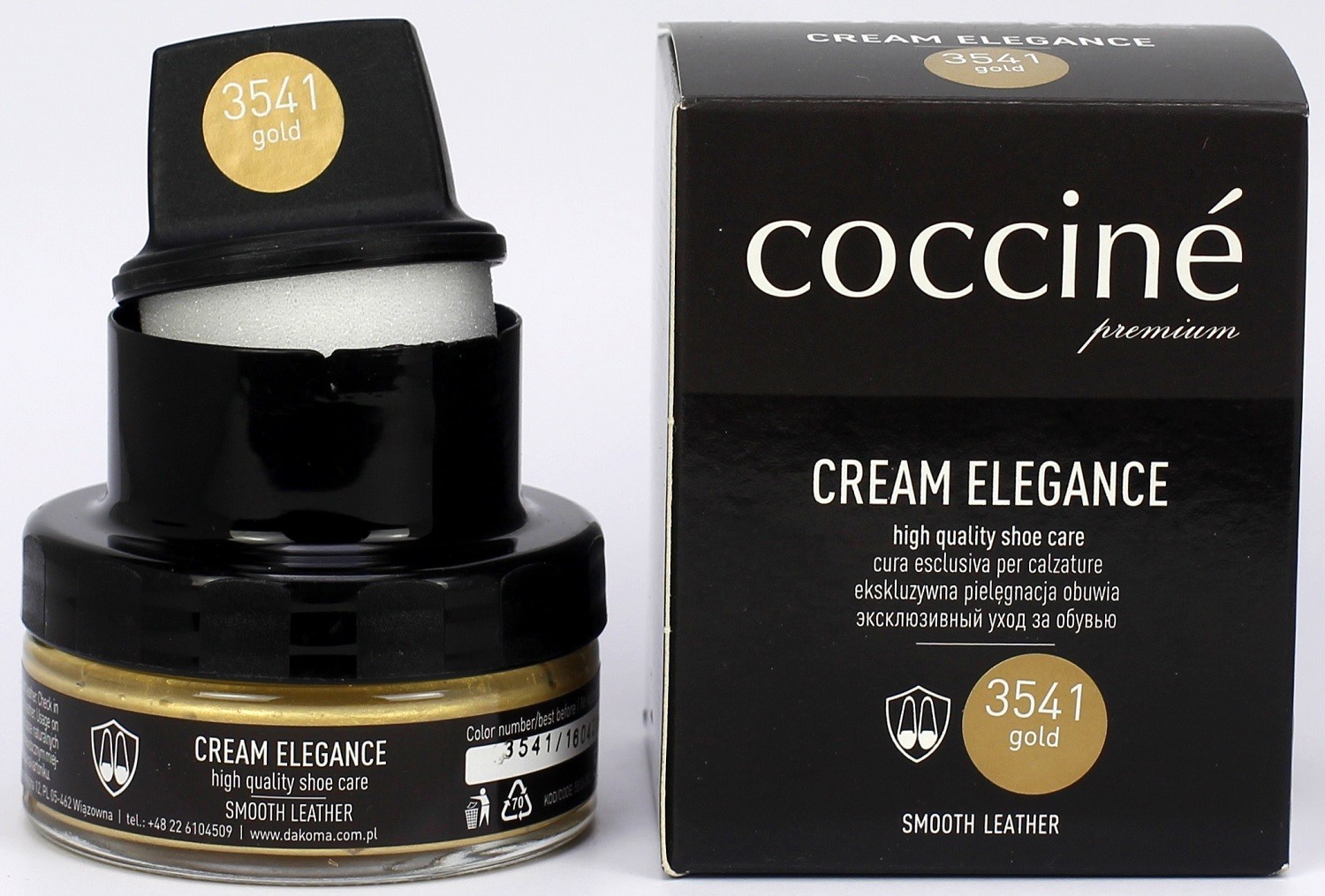 

Крем в банці + губка COCCINE 50ml ANTIQUE GOLD