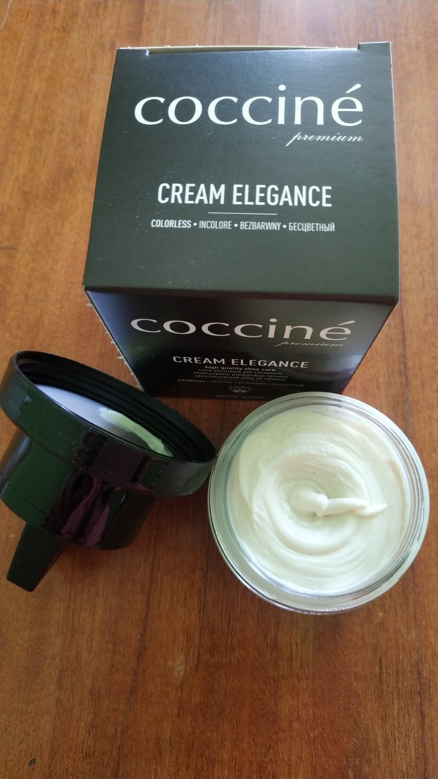 

Крем в банці + губка COCCINE 50ml NEUTRAL