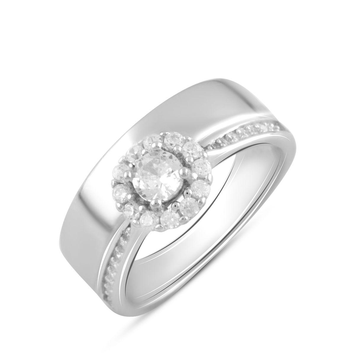 

Серебряное кольцо SilverAlex с фианитами 16.5 размер