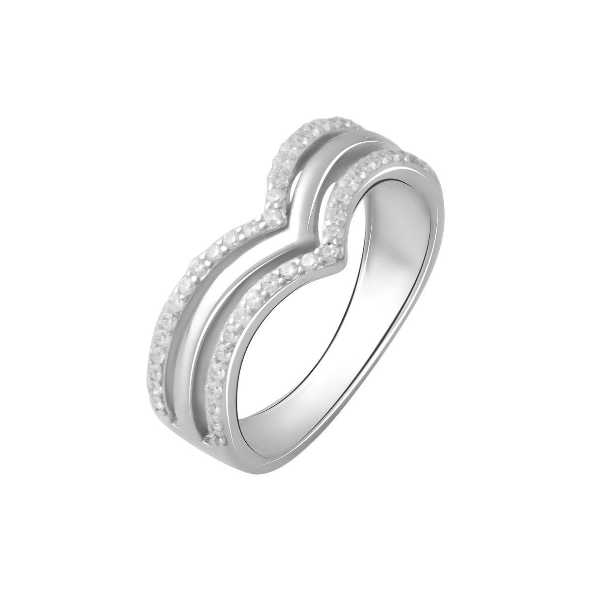 

Серебряное кольцо SilverAlex с фианитами 17 размер