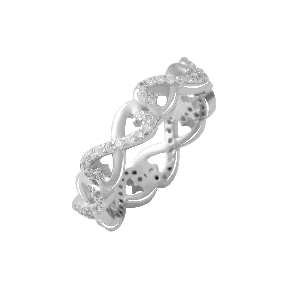 

Серебряное кольцо SilverAlex с фианитами 16.5 размер