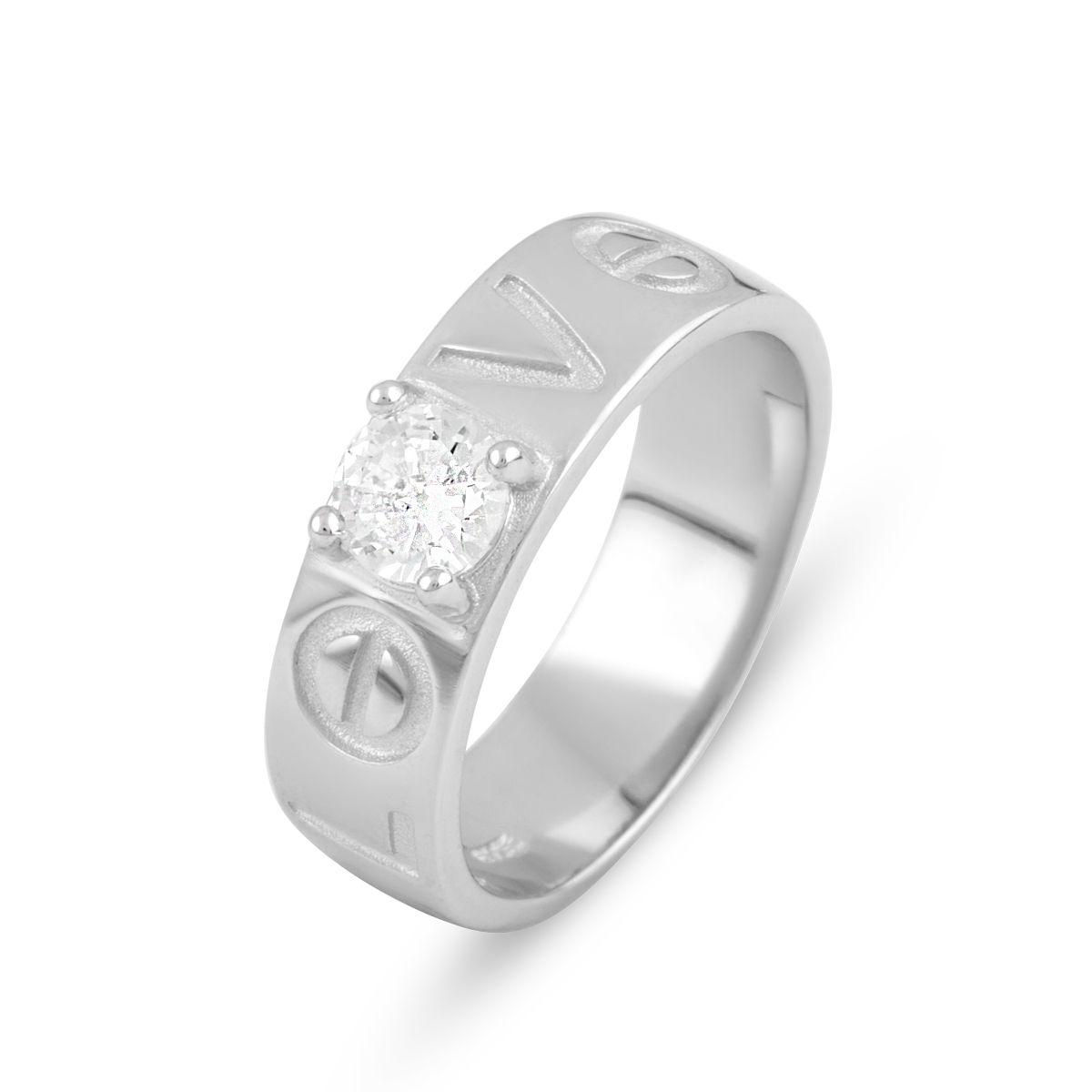 

Серебряное кольцо SilverAlex с фианитами 17.5 размер
