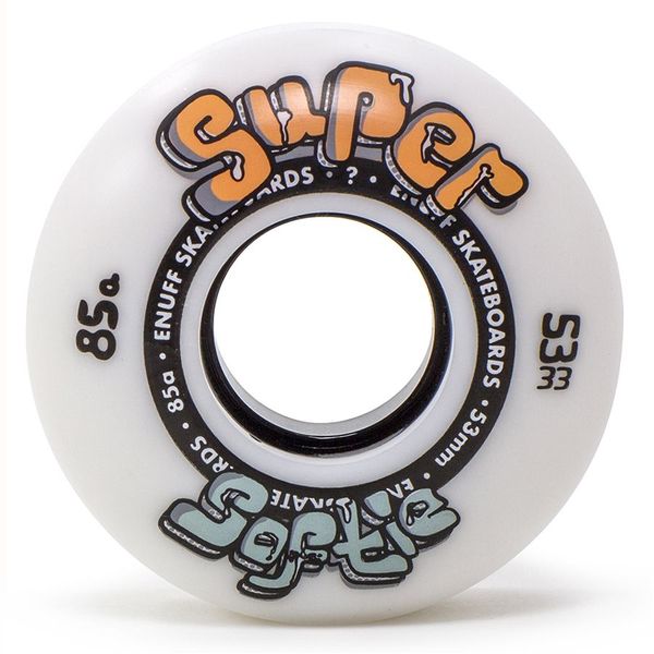 

Набор колес для скейтборда Enuff Super Softie White 53 мм (sdi4330)
