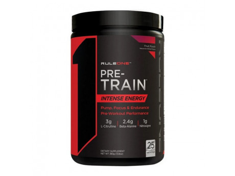 

Предтренировочные комплексы R1 Rule One Pre Train 2.0 (390 грамм) Вкус Апельсин