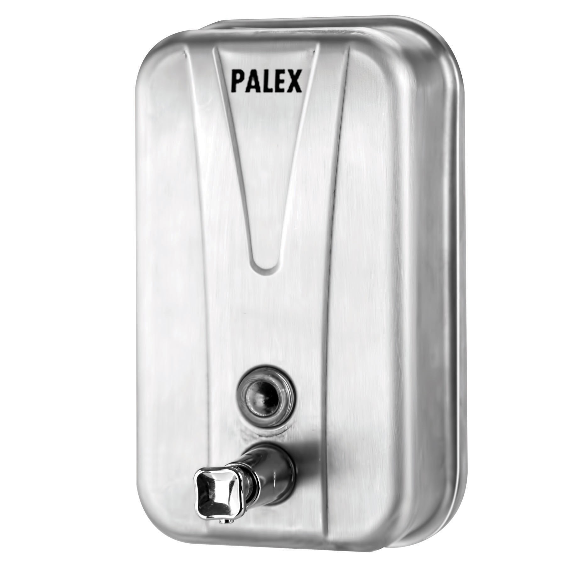 

Дозатор жидкого мыла металлический Palex 38040 CHROME 500 мл хром