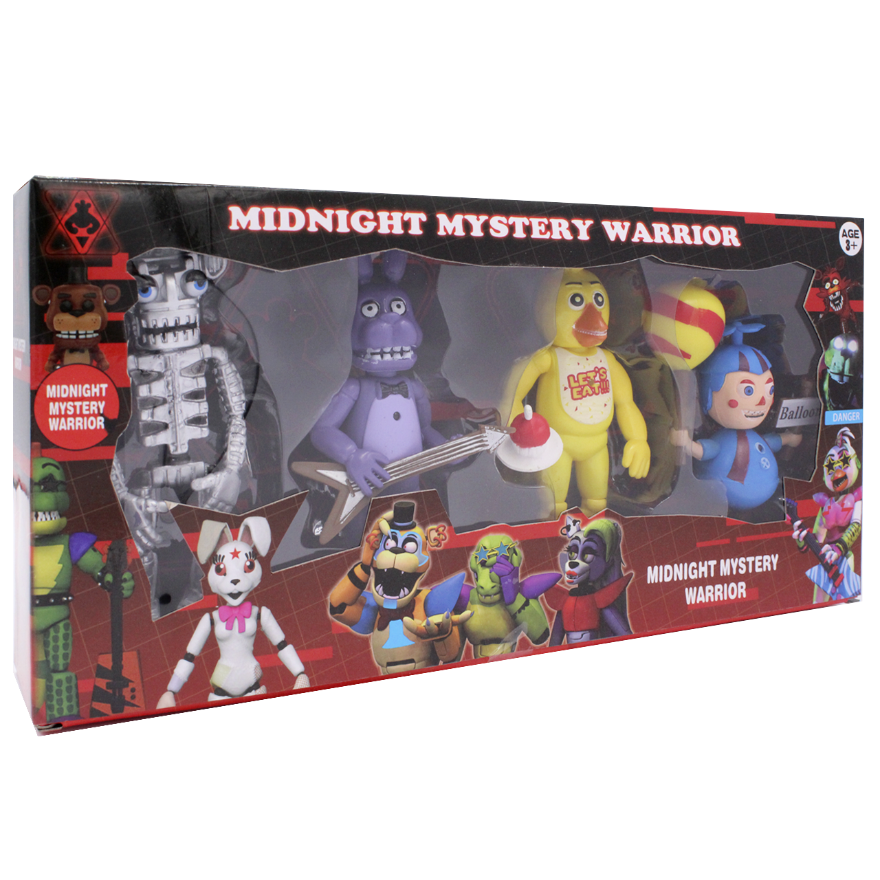 

Игровой набор героев Аниматроники Пять Ночей с Фредди 4 в 1 Five Nights at Freddys Вид 1