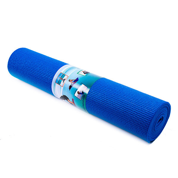 

Коврик для йоги и фитнеса синий Green Camp 5мм GC611735PVC-1