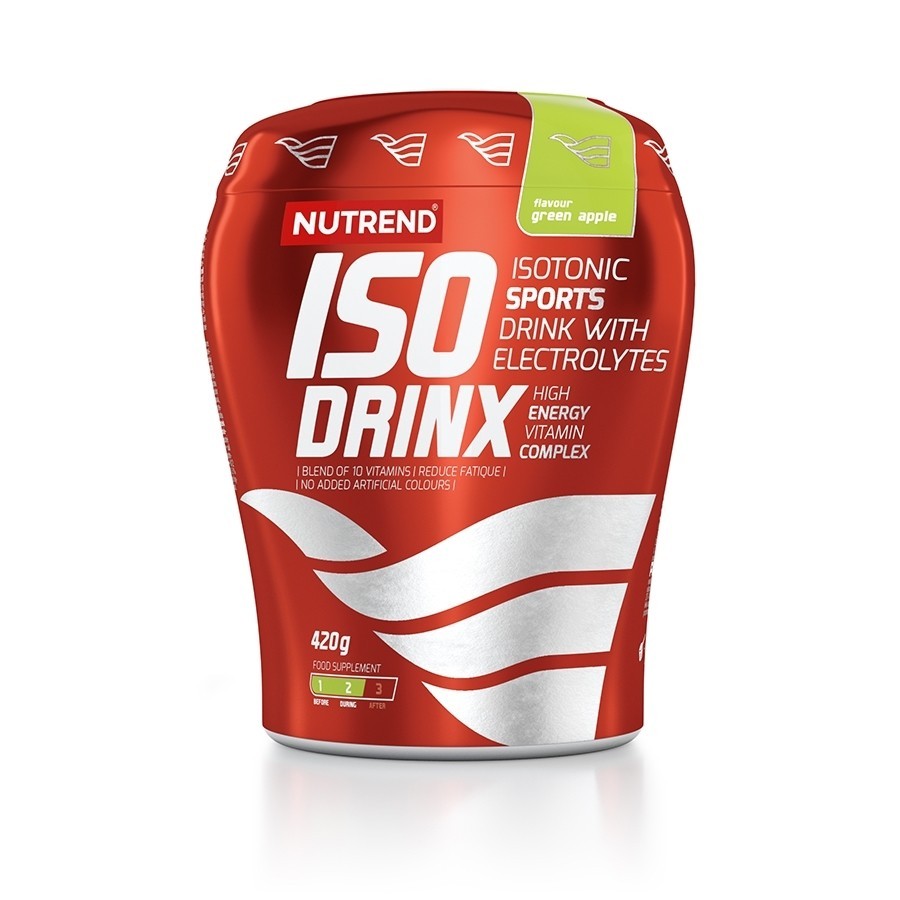 

Изотоник Nutrend Isodrinx Зелёное яблоко (420 г)