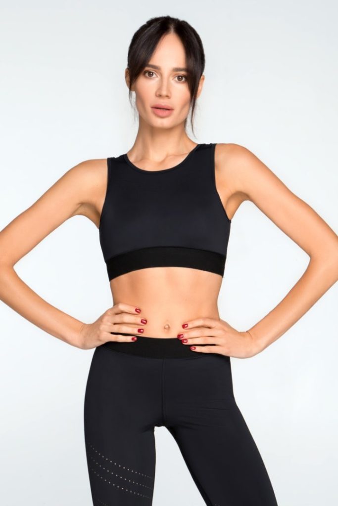 

Женский спортивный топ Designed for Fitness Pixelation Nero L черный