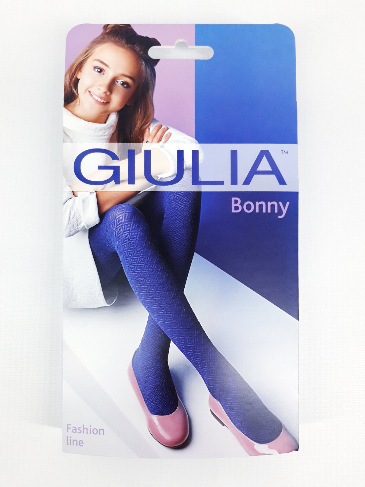 

Капроновые колготы 80 ден Giulia BONNY 128-134см(р) бордовый