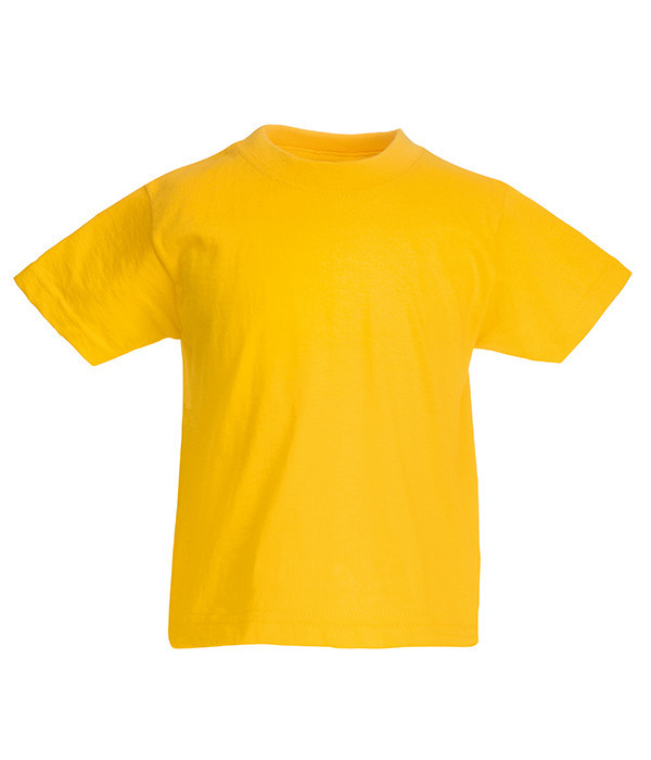 

Футболка Fruit of the Loom Солнечно Желтый 128 см