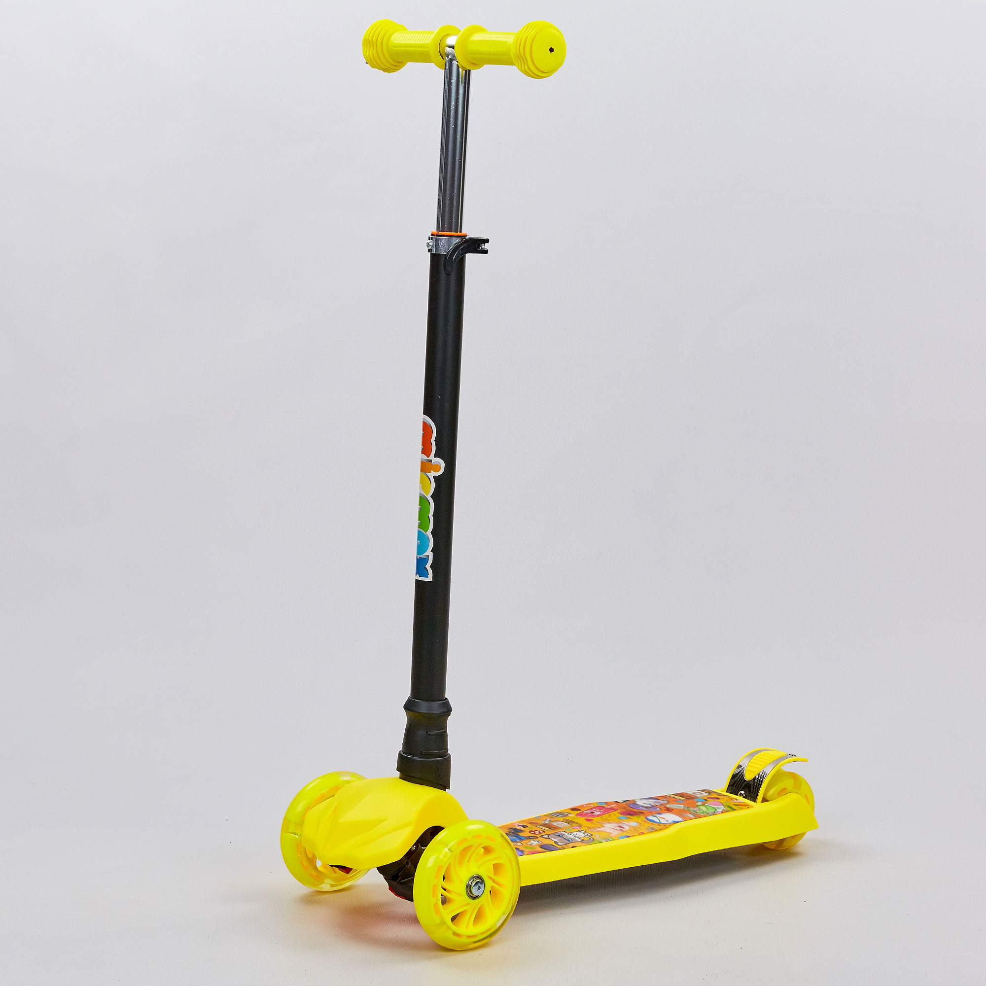 

Самокат MICMAX 3D MG-05 желтый