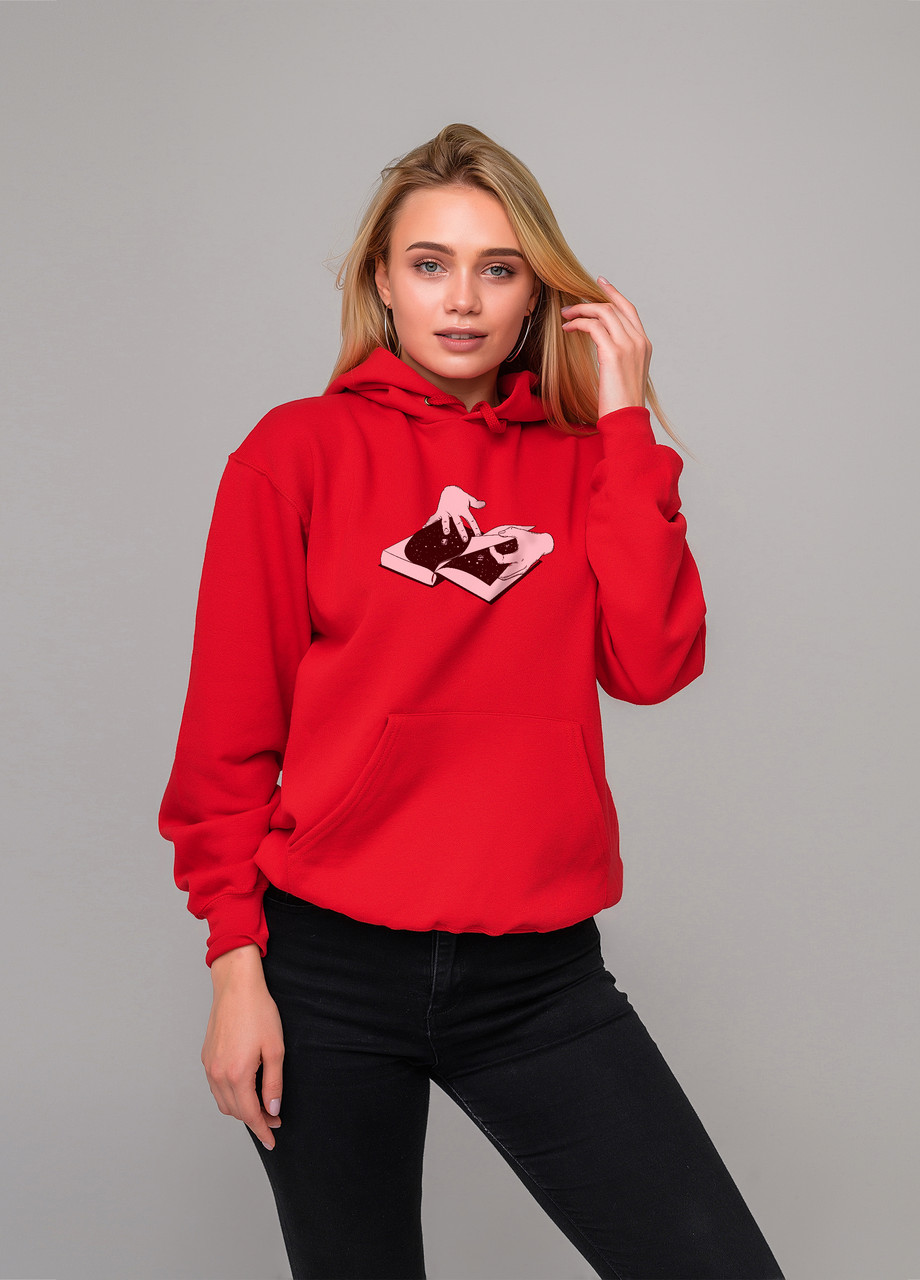 

Толстовка красная LOYS cosmo book, Толстовка красная LOYS cosmo book S