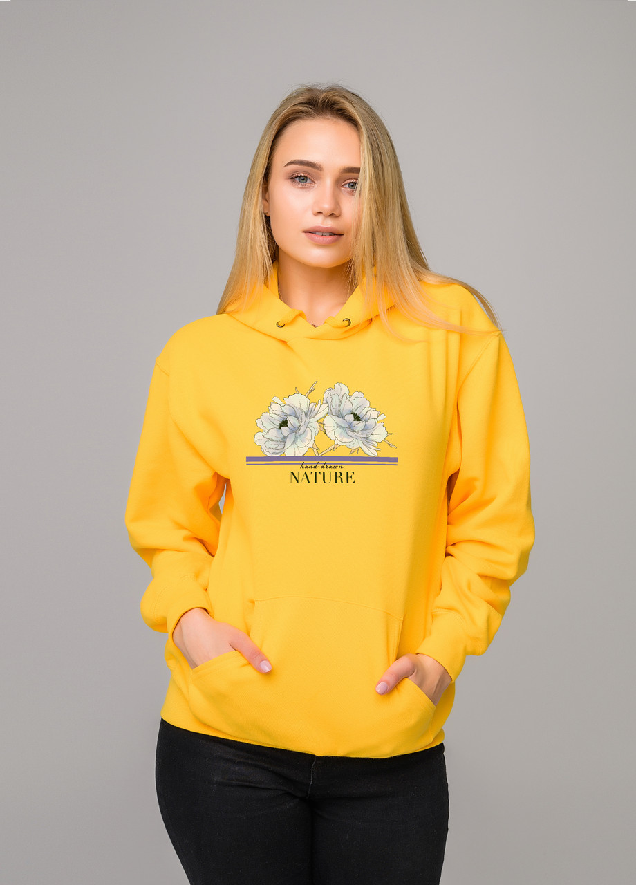 

Толстовка жёлтая LOYS flowers, Толстовка жёлтая LOYS flowers S