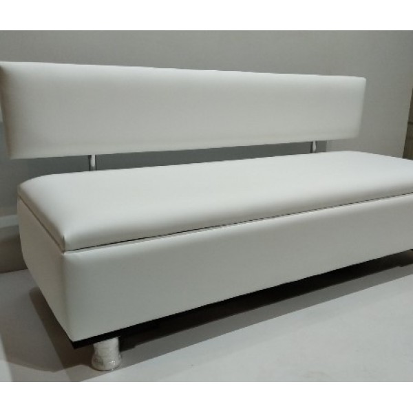 

Офисный диван с нишей For Beauty Lux 120х55х70 см Белый