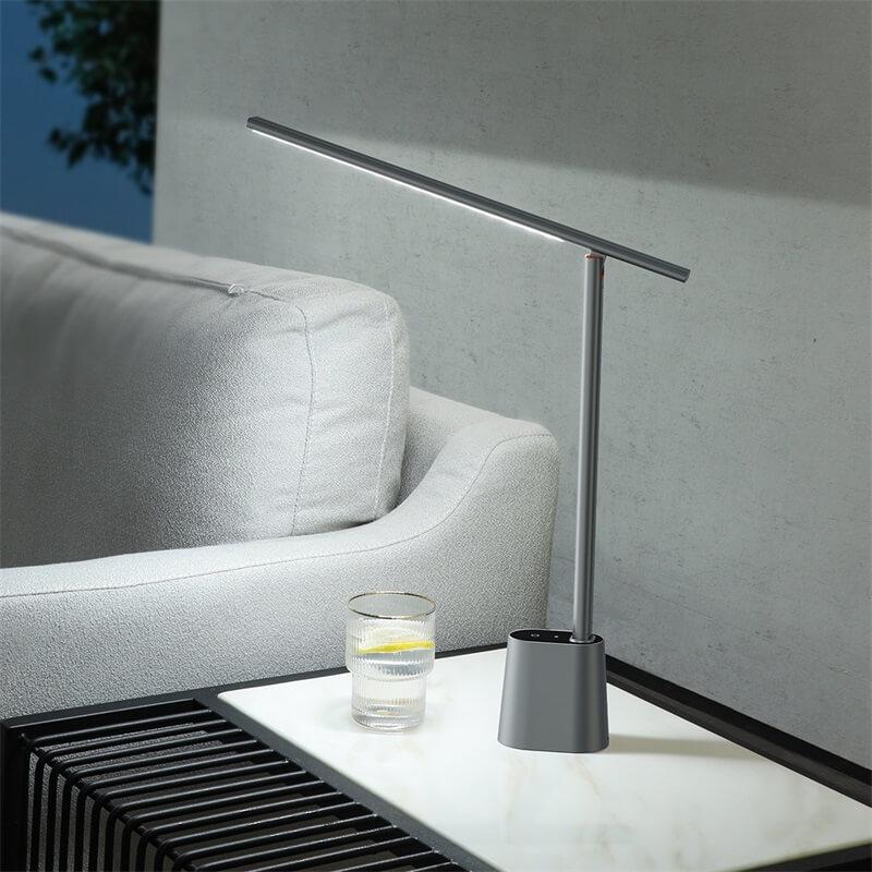 

Лампа настольная светодиодная BASEUS Smart Eye Series Rechargeable Folding Reading Desk Lamp. Grey