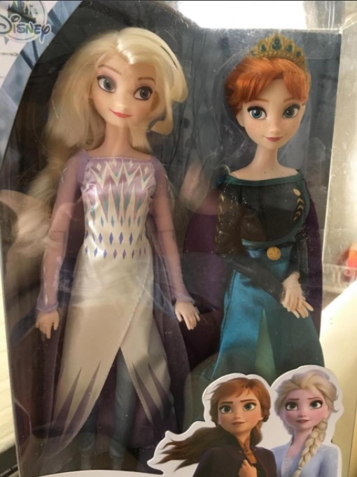 

Disney Делюкс Эксклюзив Холодное сердце 2 Анна и Снежная королева Эльза 27 см