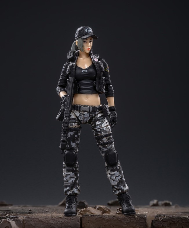 

JOYTOY Dark Source 1:18 подвижная военная игрушка-солдат Fox Hunter 10,5 см