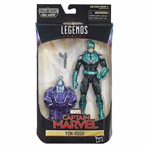 

Капитан Марвел Marvel Legends Йон-Рогг командир Starforce 16 см
