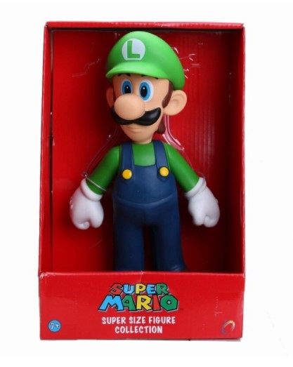

Фигурка Super Mario Super Size Luigi Луиджи 23см Коробка