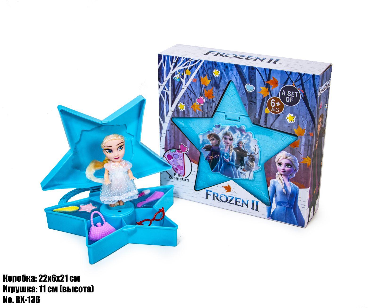 

Игровой набор ДЕТСКАЯ КОСМЕТИКА FROZEN BX-136
