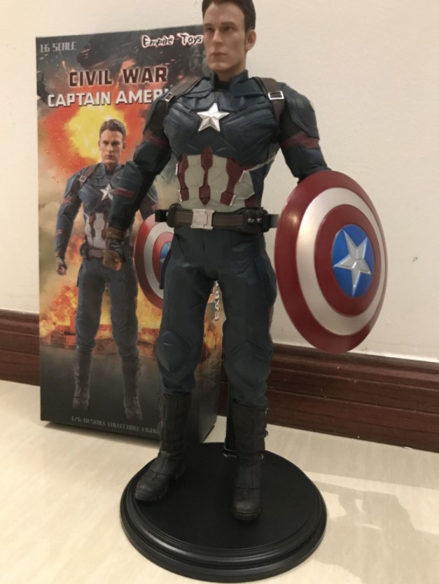 

Toys Мстители Эра Альтрона Капитан Америка 1/6 масштаб фигурки 24 см