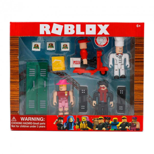 

Роблокс Набір з 4 фігурок Робота в Піцерії Roblox