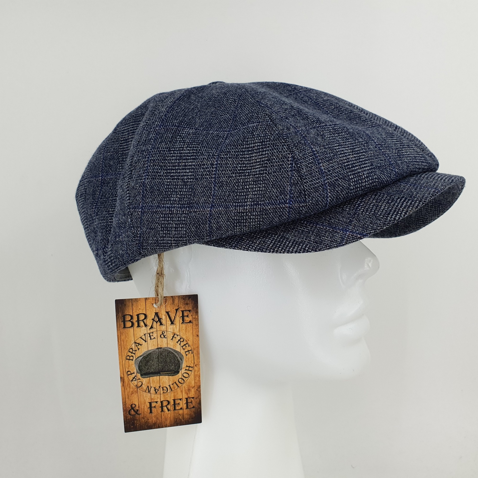 

Кепка восьмиклинка, хулиганка BRAVE&FREE р.58 (Y568-858)