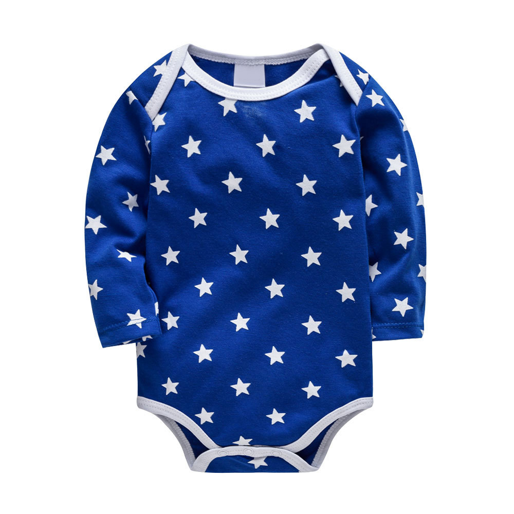 

Боди детский Звезды Berni Kids (74 / 9-12 мес) Синий
