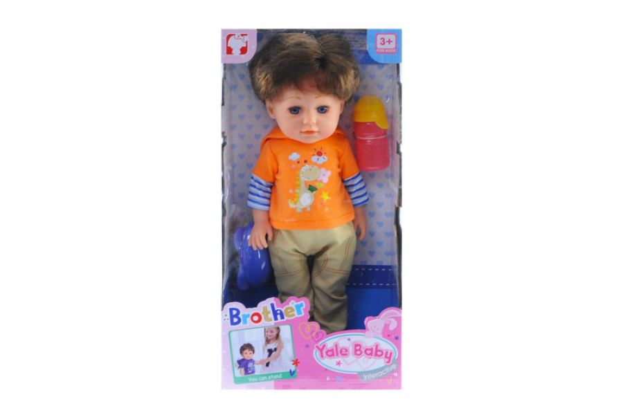 

Пупс Yale baby Старший Братик оранжевый YG Toys (YL8899A) (123996)