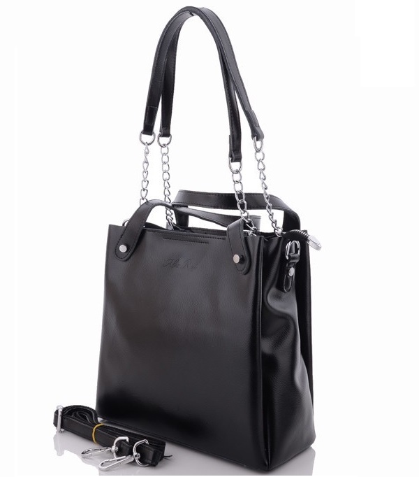 

Женская сумка из натуральной кожи ALEX RAI 8784-220 черный