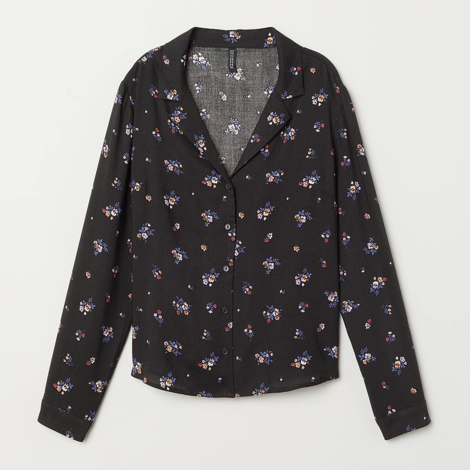 

Рубашка H&M 5222507 46 Черная