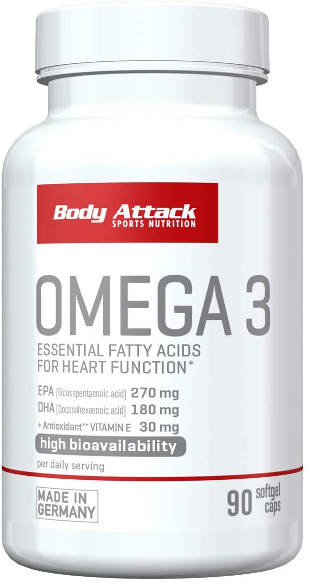 

Витамины Body Attack Omega-3 90 капсул (4384303693)