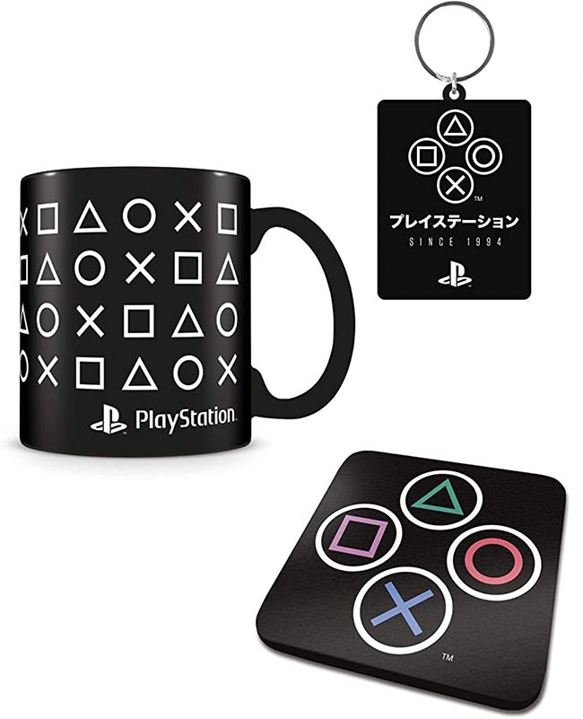 Ps int. Keychain and Coaster