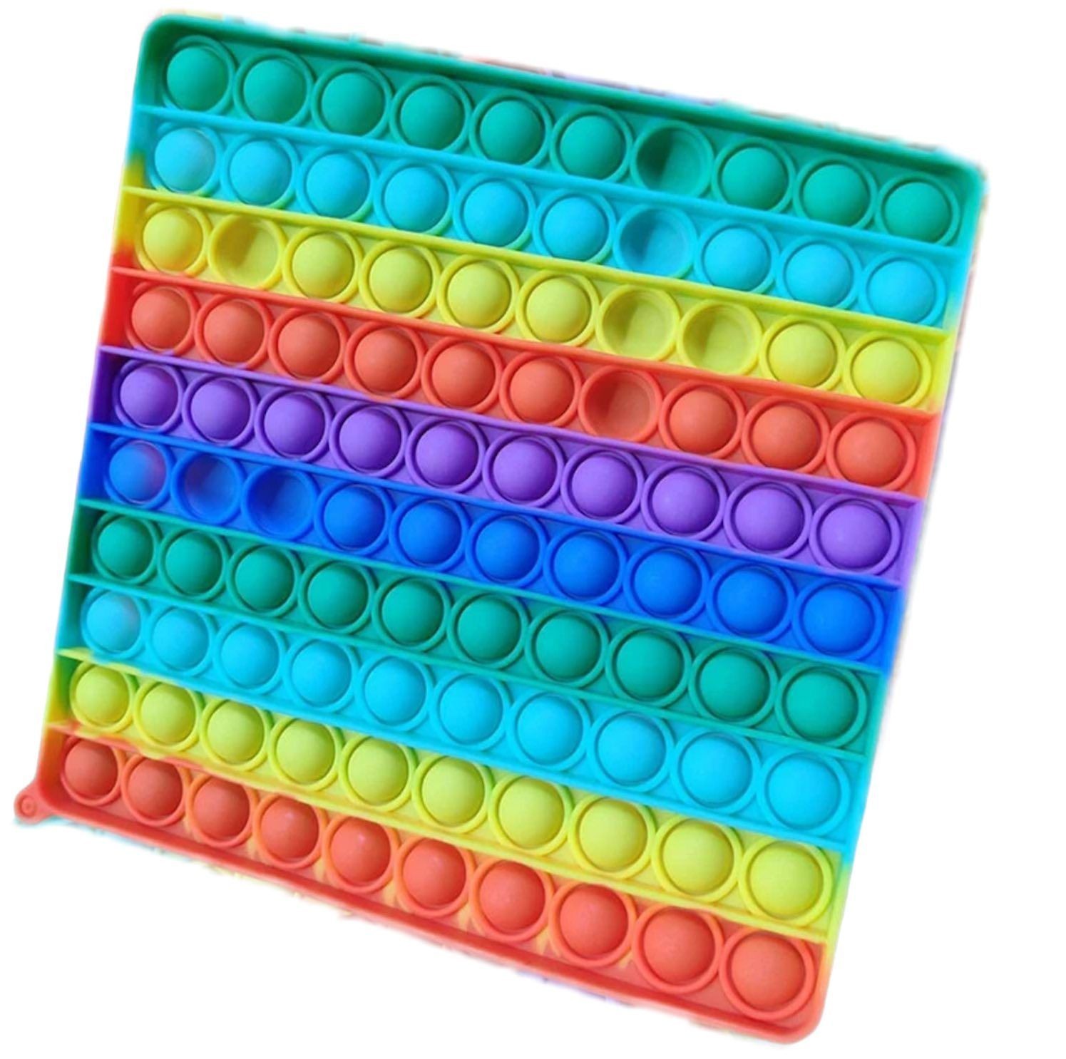 

Сенсорная игрушка антистресс Pop it, Гигант 20х20 см (квадрат)