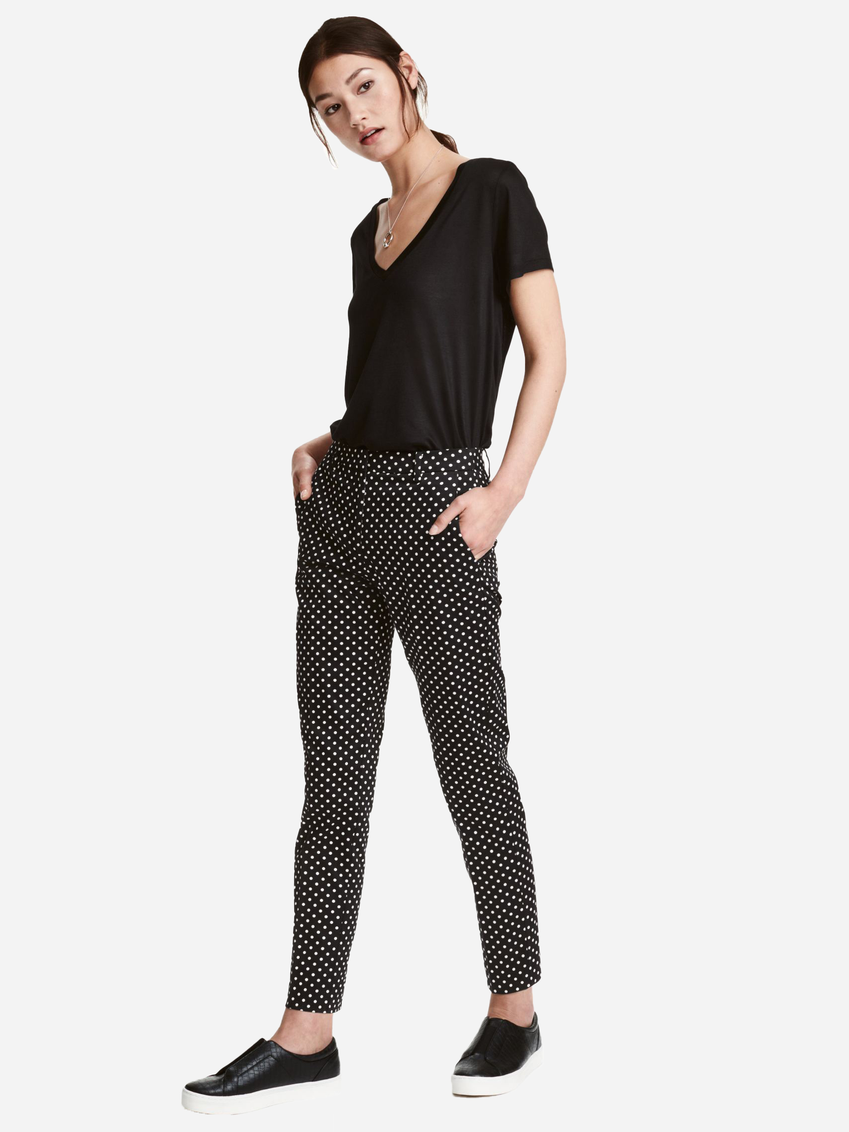 

Брюки H&M 1755713  Черные, Брюки H&M 1755713 42 Черные