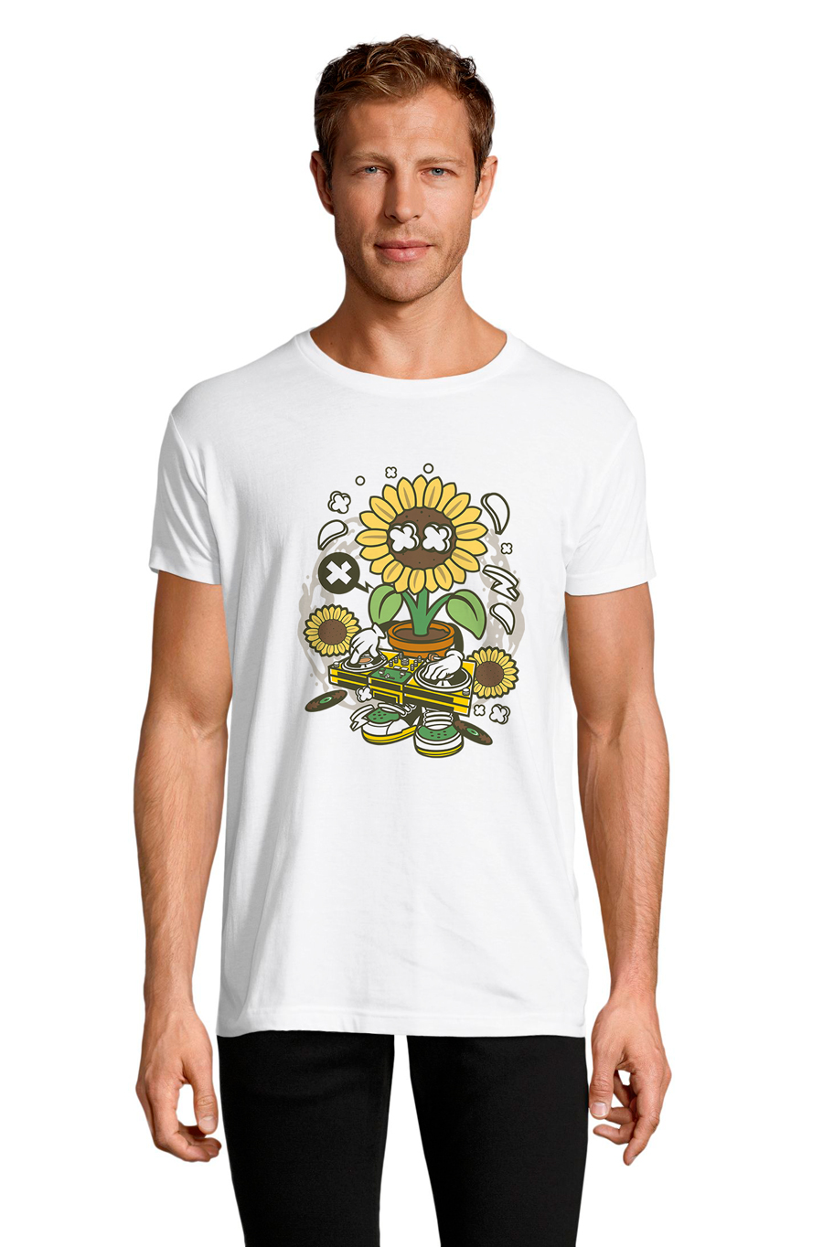 

Футболка OWEAR с Дизайнерским принтом 4391-M-WH1 XXL Белый