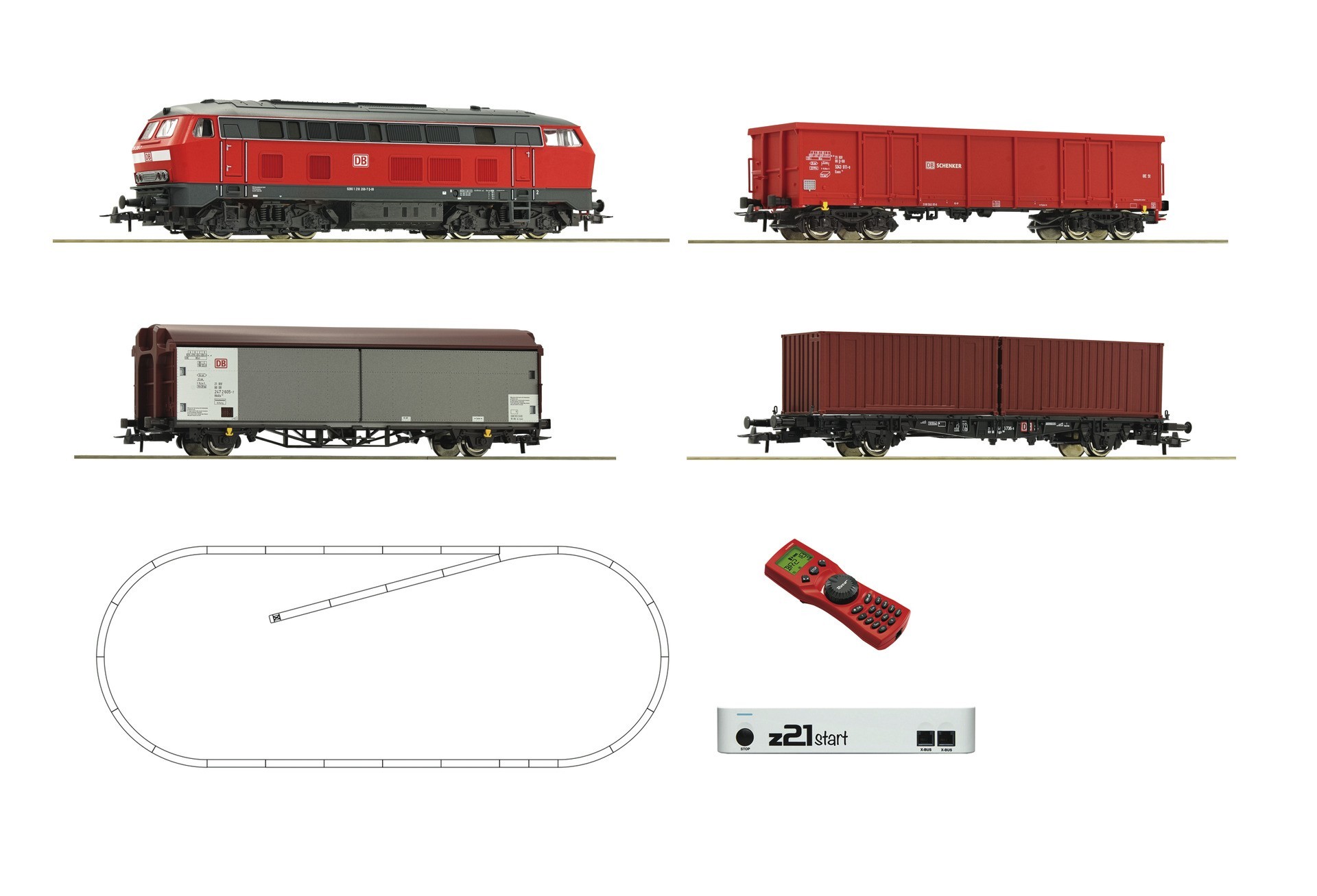 

Набор железной дороги Z21 Roco (51312)