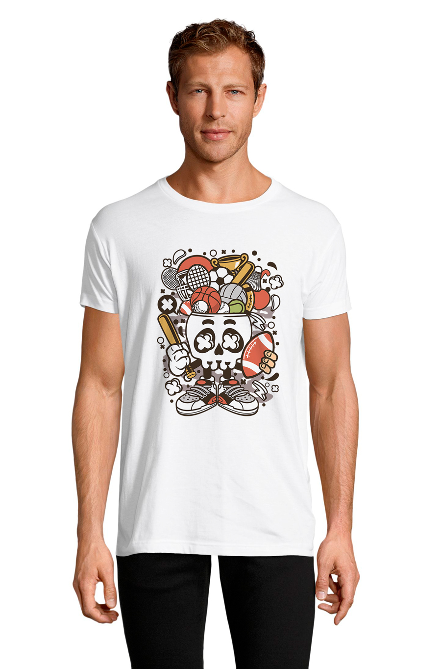 

Футболка OWEAR с Дизайнерским принтом 4400--WH1  Белый, Футболка OWEAR с Дизайнерским принтом 4400-M-WH1 M Белый