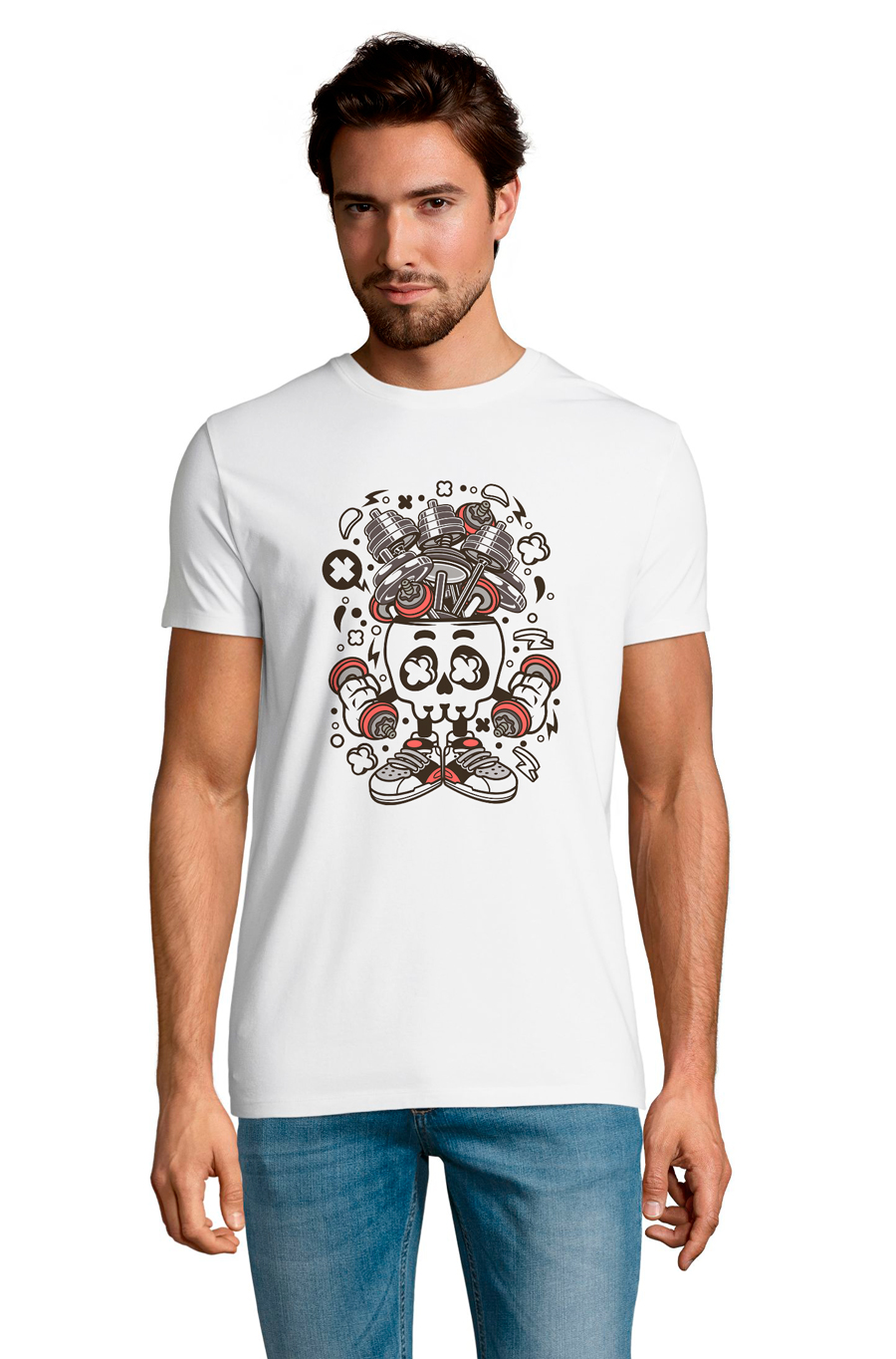 

Футболка OWEAR с Дизайнерским принтом 4925-M-WH3  Белый, Футболка OWEAR с Дизайнерским принтом 4925-M-WH3 S Белый