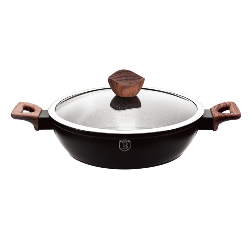 

Сотейник Berlinger Haus Ebony Rosewood Collection BH-1739 (3,8 л, 28 см)
