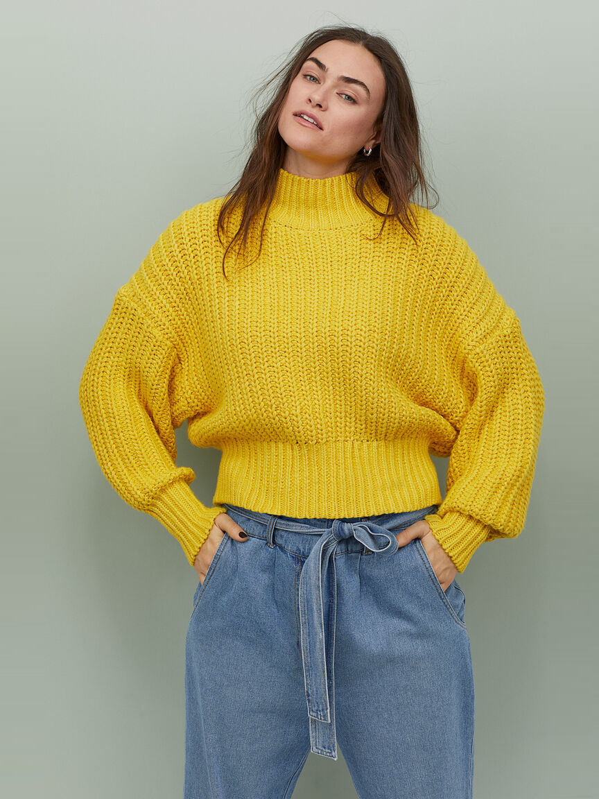 

Свитер H& 060826500 М Желтый, Свитер H&M 060826500 М Желтый