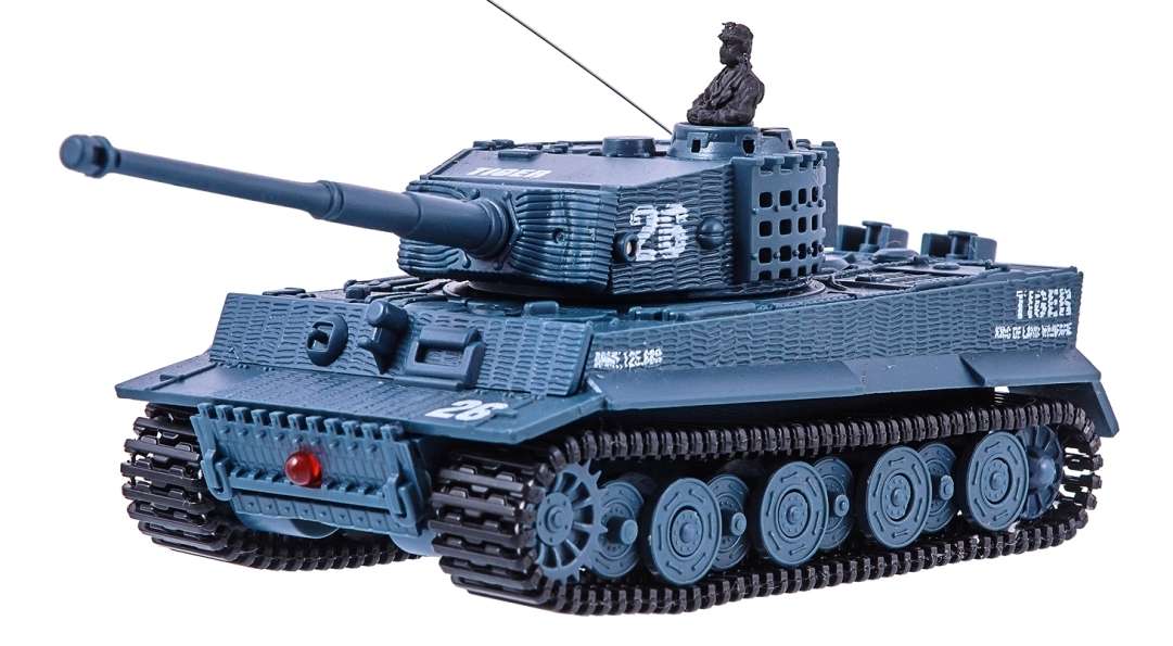 

Танк микроTiger на радиоуправлении, масштаб 1к72 со звуком, серый original